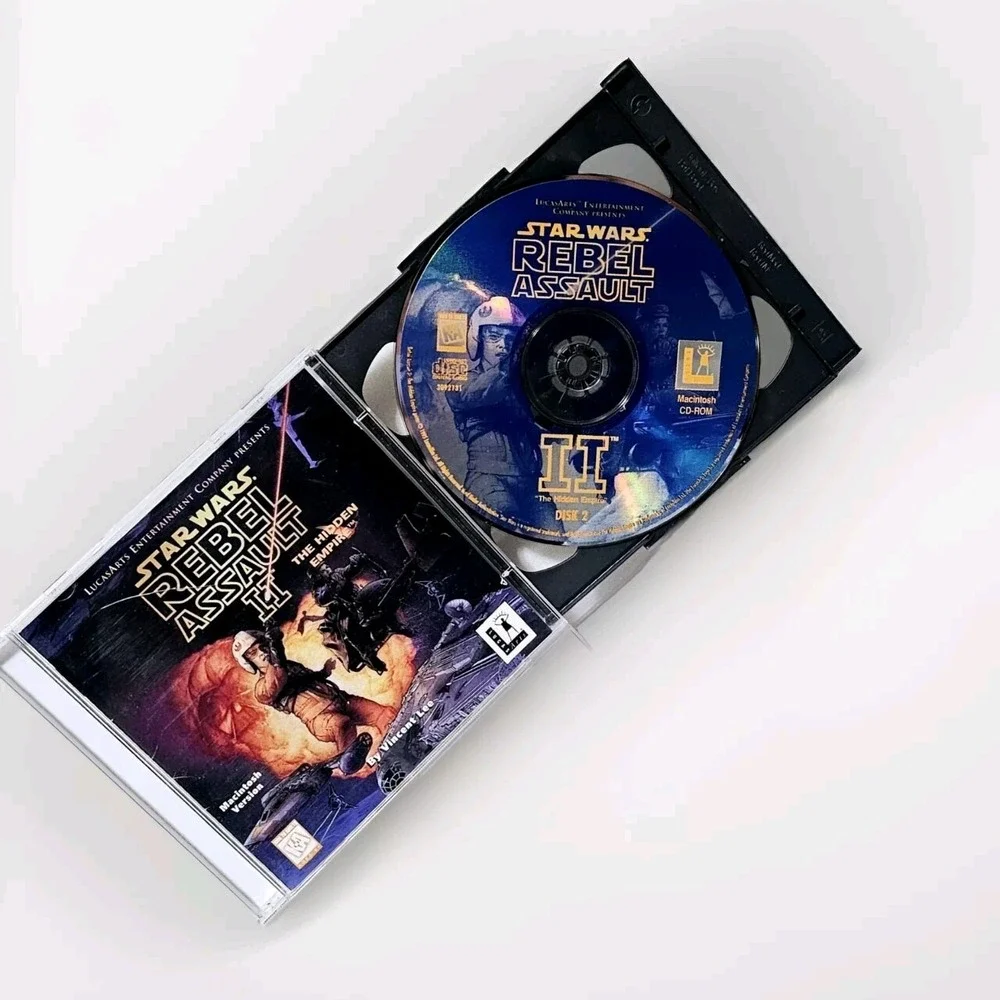 Star Wars Rebel Assault II 2 The Hidden Empire Macintosh Edition Vincent Lee